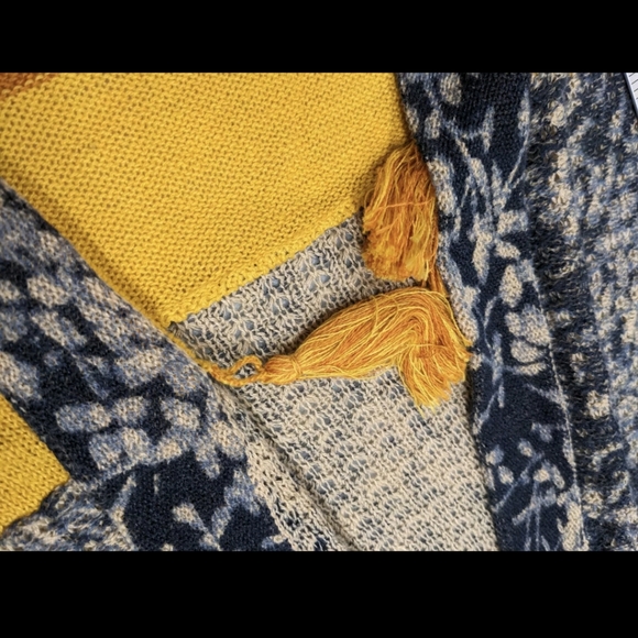 Anthropologie Maple Jamie Cardigan Sweater Linen Blend M - Picture 8 of 10